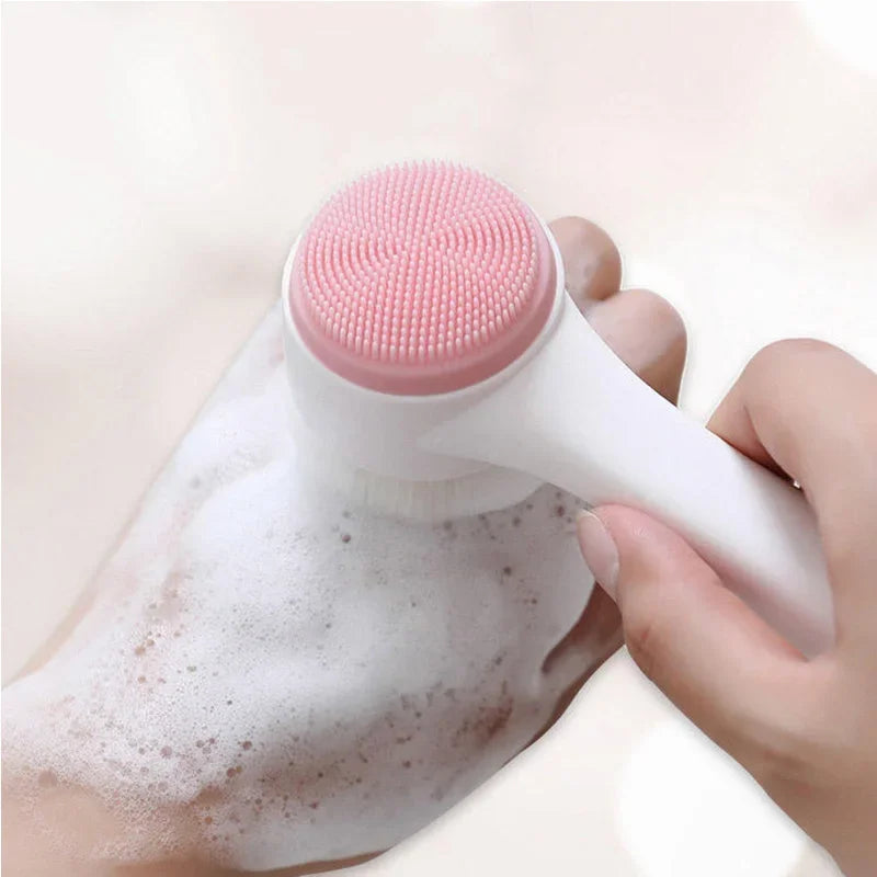 2 in 1 Facial Cleansing Brush – Care &amp; Massage