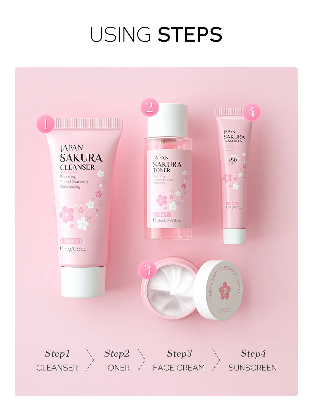 Sakura Facial Treatment from Japan